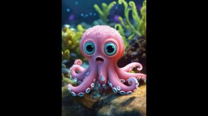 Жил осьминог со своей осьминожкой