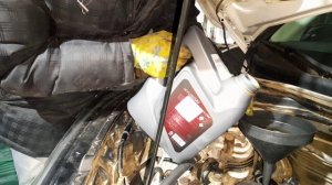 Замена масла на Honda CR V 4