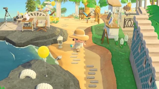 Summer Beach Town Island Tour // Animal Crossing New Horizons смотреть онлайн