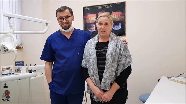 Протезирование зубов нейлоновыми протезами в клинике Дентал Визит город Видное | Отзыв смотреть онлайн