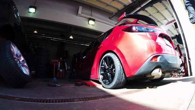 MAZDA 3 WHEELS CHANGE // EASTER CRUISE & SHOOT W FRS & ANOTHER MAZDA 3 ?!?!?!? VLOG#2 смотреть онлайн