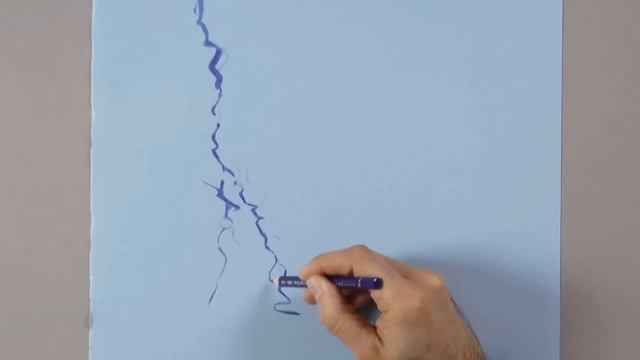 How to Draw a Lake Surface With Reflections - Still Water смотреть онлайн