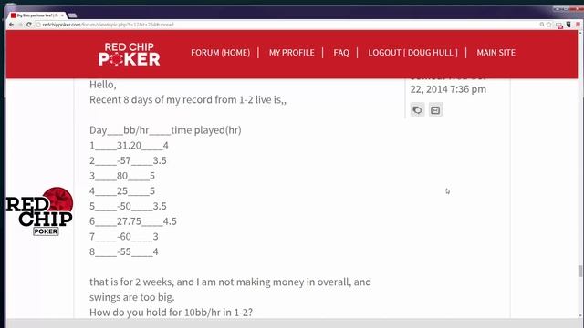 Win rates over the short term in poker| Red Chip Poker смотреть онлайн