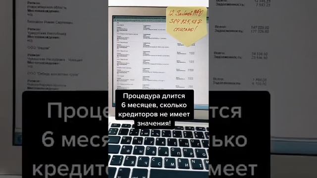 Как списать долги до 500 тыс. руб. смотреть онлайн