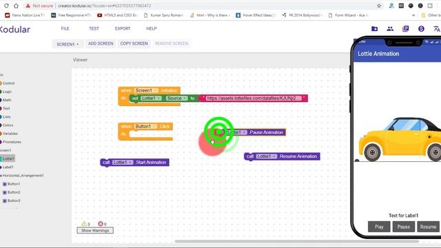 How to use Lottie Component in Kodular | Kodular Tutorial 2019 смотреть онлайн