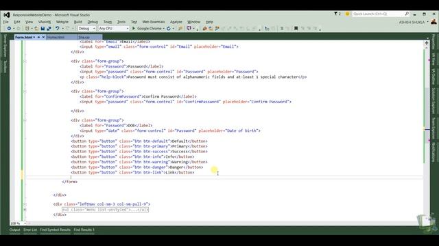 Bootstrap Buttons смотреть онлайн