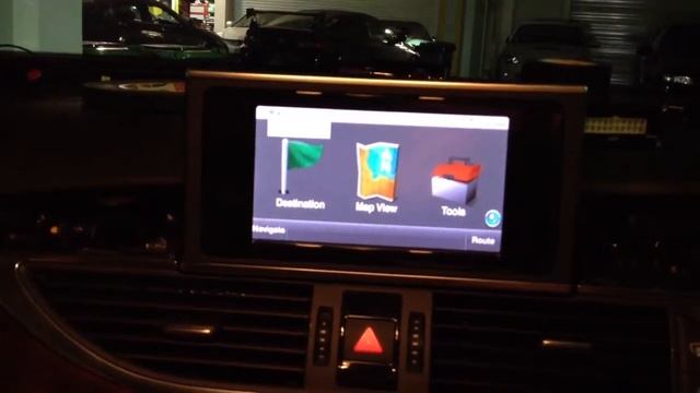 Audi A6C7: A6C7: GPS DVD TV IPHONE VIDEO and Reverse Camera смотреть онлайн