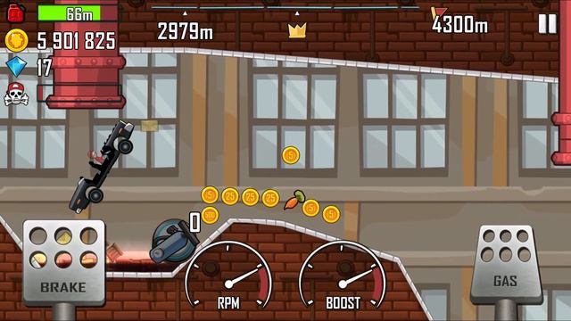 Hill Climb Racing 1 - POLICE CAR in FACTORY | Gameplay Walkthrough смотреть онлайн