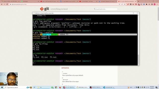 git reset command смотреть онлайн