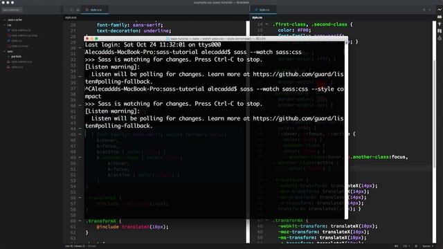 Learn SASS in 5 minutes - PART 7 смотреть онлайн