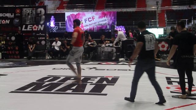 Open Mat 3. Финальный поединок в категории 92 кг. смотреть онлайн