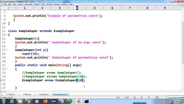 What Super|Super.|this keyword Core java Online Live Session смотреть онлайн