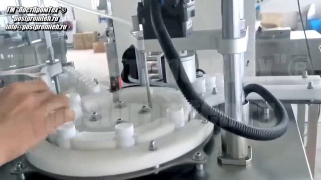 Компактный настольный моноблок розлива и укупорки. Фасовочное оборудование. Автоматизация. смотреть онлайн