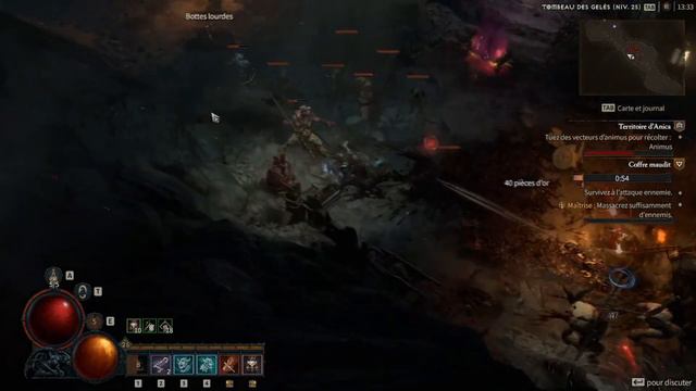 Diablo IV - Barbarian HotA (Gameplay) - two minutes into Anica's Claim смотреть онлайн