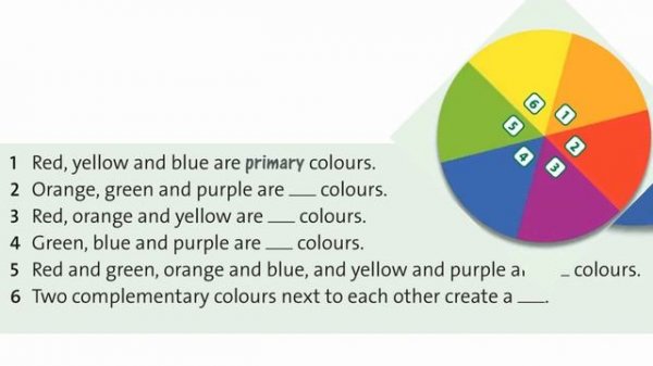 Grade 6. CLIL. Visual arts: Colour. English Plus