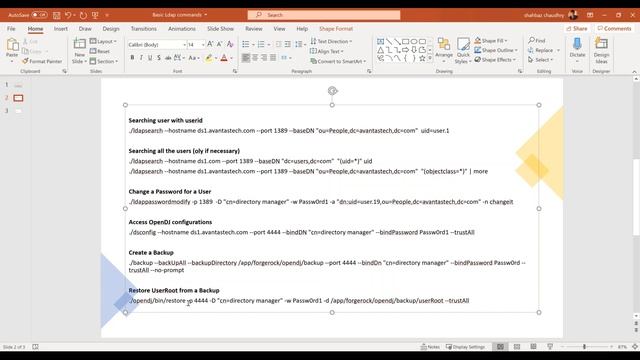 opendj basic ldap commands смотреть онлайн
