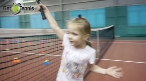 Занятия по теннису для детей 5-7 лет. Москва.