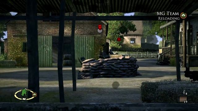 Brother in Arms Hell's Highway XBOX 360 gameplay HD смотреть онлайн