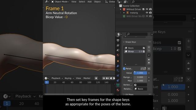 Blender Secrets - Shape Keys for Muscle Deformations ? смотреть онлайн