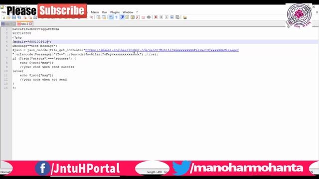 Way2sms API Code Demo For Mini Project Using PHP Project-1 смотреть онлайн
