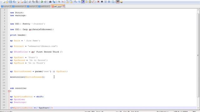 Simple Perl Common Gateway Interface (CGI) Pt1 смотреть онлайн