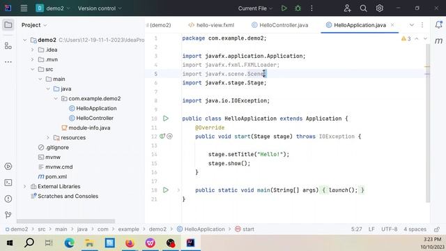 Creating the HelloJavaFX Class, Learn JavaFX смотреть онлайн