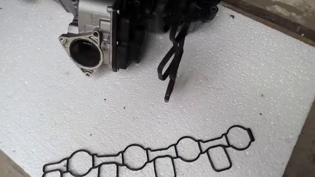 От аматор - Passat B6 2.0 Tdi впускной коллектор после чистки