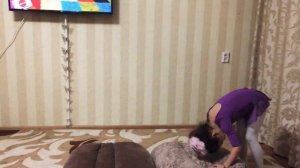 Гимнастика против спинера!!!Тренируемся с Николь!!!???