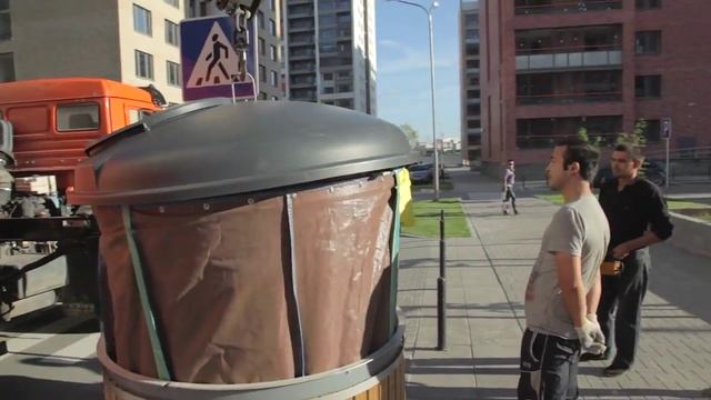 Заглубленные контейнеры (Европейский) смотреть онлайн