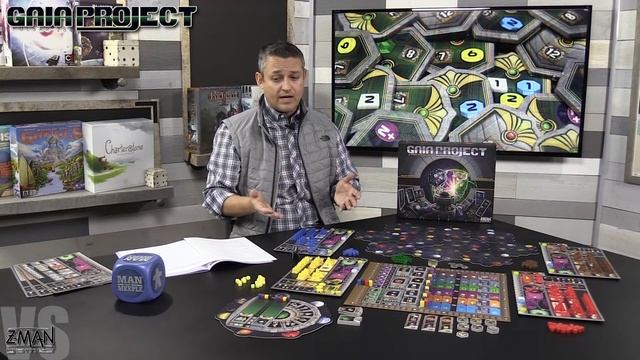 "VS" - Gaia Project versus Terra Mystica (Z-Man Games) by Man Vs Meeple смотреть онлайн