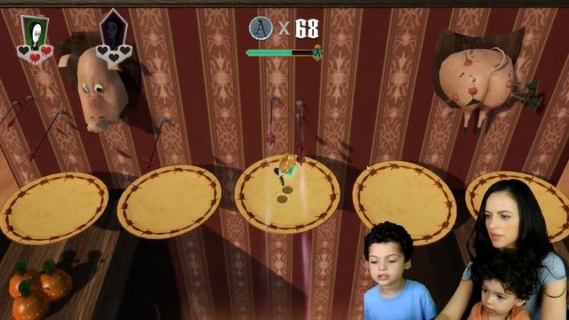 The ADDAMS FAMILY MANSION MAYHEM Gameplay | Family Gaming Crew смотреть онлайн