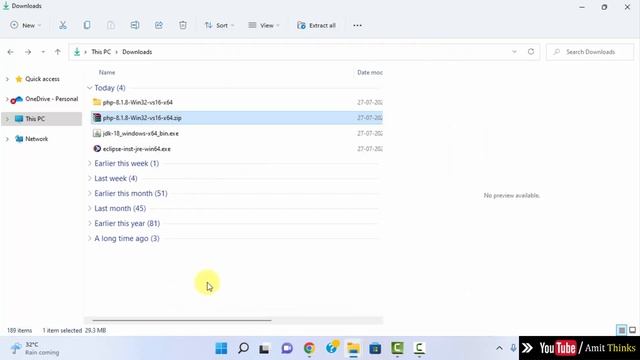 How to install PHP 8.1.8 on Windows 10 64bit смотреть онлайн
