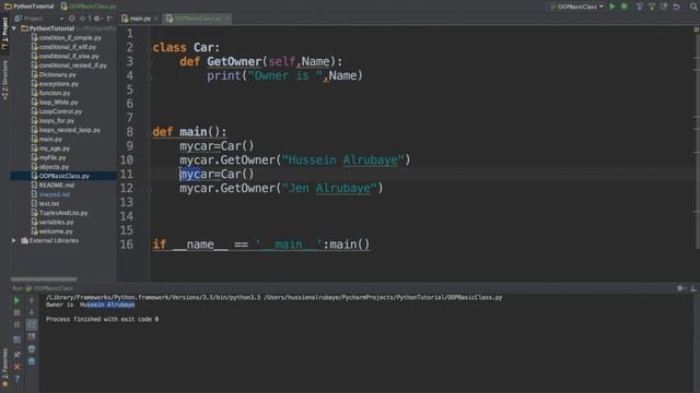 30- Python OOP|| Basic Class смотреть онлайн