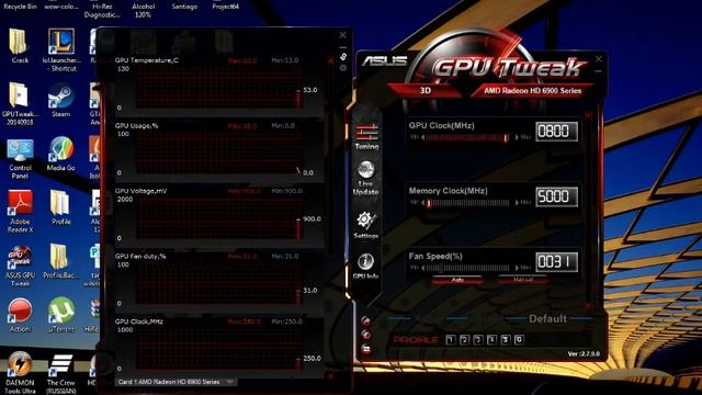 Descarga Asus GPU Tweak Descripcion y Funciones смотреть онлайн