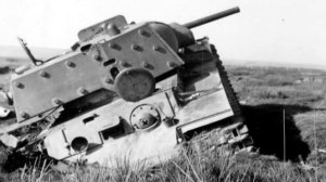 Невероятный Бой Одинокого КВ-1!