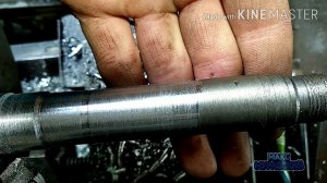 Продольная автоподача на самодельный токарный станок. Как вариант.