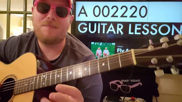 How To Play Fly Away Guitar Tones And I // easy guitar tutorial beginner lesson easy chords смотреть онлайн