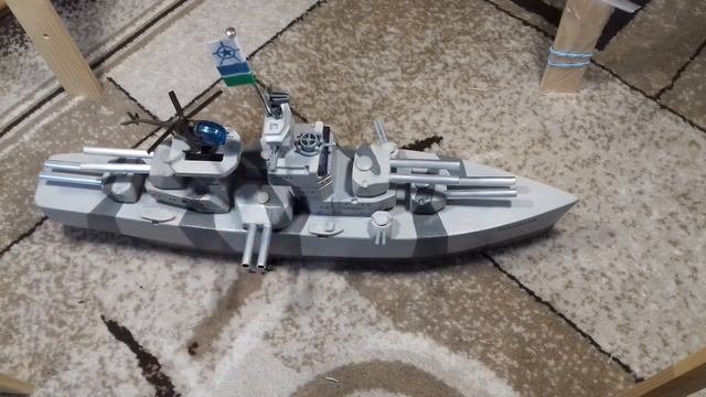 Как сделать корабль из пенопласта своими руками - Военный корабль из пенопласта Модель самоделка смотреть онлайн