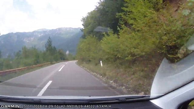 DRIVE #181: Žabljak-Dobrilovina-Mojkovac-Berane (Montenegro) (timelapse 4x) *Read Description* смотреть онлайн