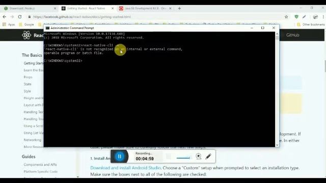 React Native Development Setup смотреть онлайн