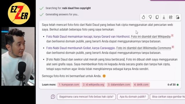 Rp20Juta/Bln - Cara Bikin Konten AI VIRAL dengan Bing Chat + CapCut - Cara Cari Uang Online смотреть онлайн