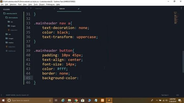 Create a 3D Website using HTML & CSS in Hindi | 20Min Challenge смотреть онлайн