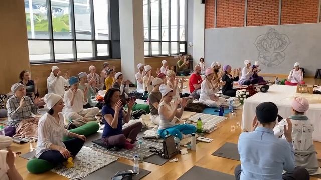 Семинар 2 уровня Сат Нам Расаян в Москве смотреть онлайн