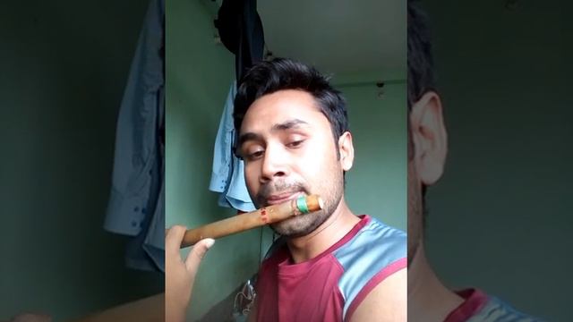 Mind blowing flute playing #how to play a mucis on bamboo flute? смотреть онлайн