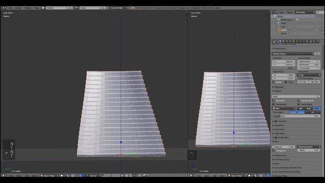 Мраморная лестница с помощью процедурных текстур смотреть онлайн