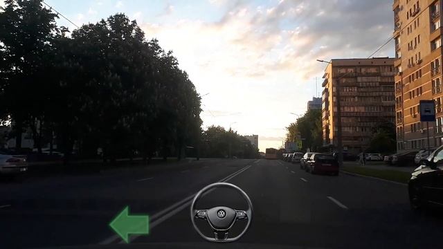 Как найти место для разворота во время экзамена в ГАИ смотреть онлайн