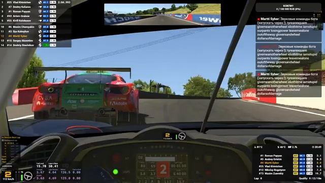 Выживаем в Mount Panorama | Тестовая гонка на ORSRL.RU смотреть онлайн