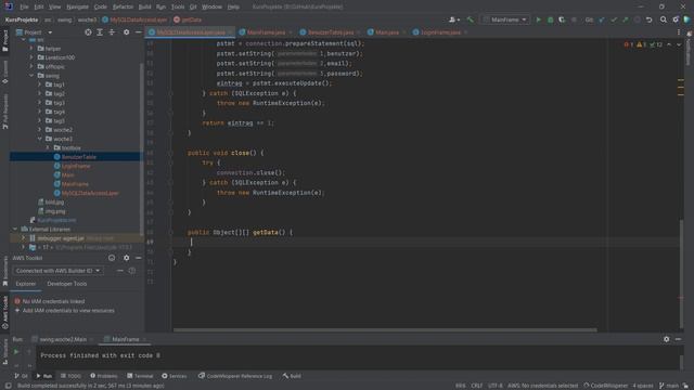 Java Swing Kurs auf deutsch: JTable, MYSQL Teil - 16 смотреть онлайн