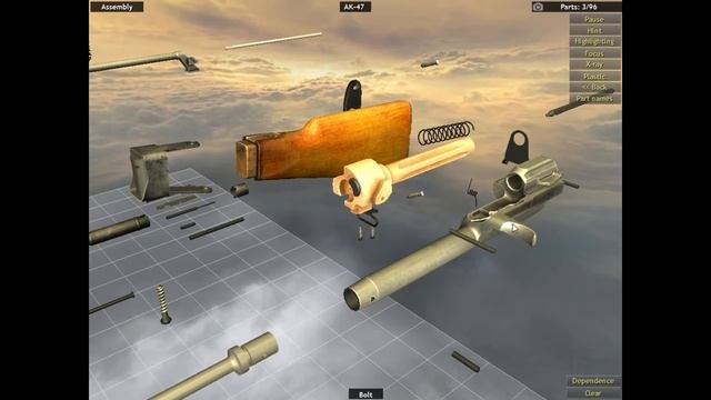 Lets Play World of Guns: Gun Disassembly 1 - The AK 47 смотреть онлайн
