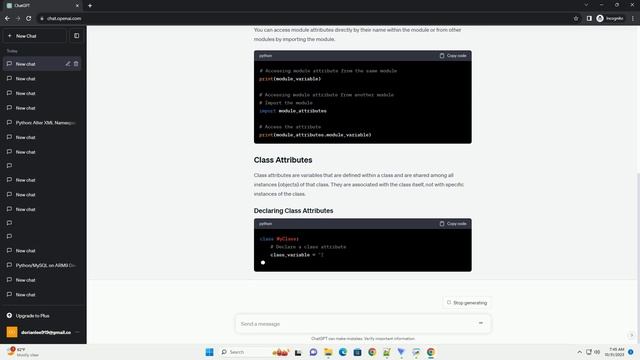 Python Class vs Module Attributes смотреть онлайн